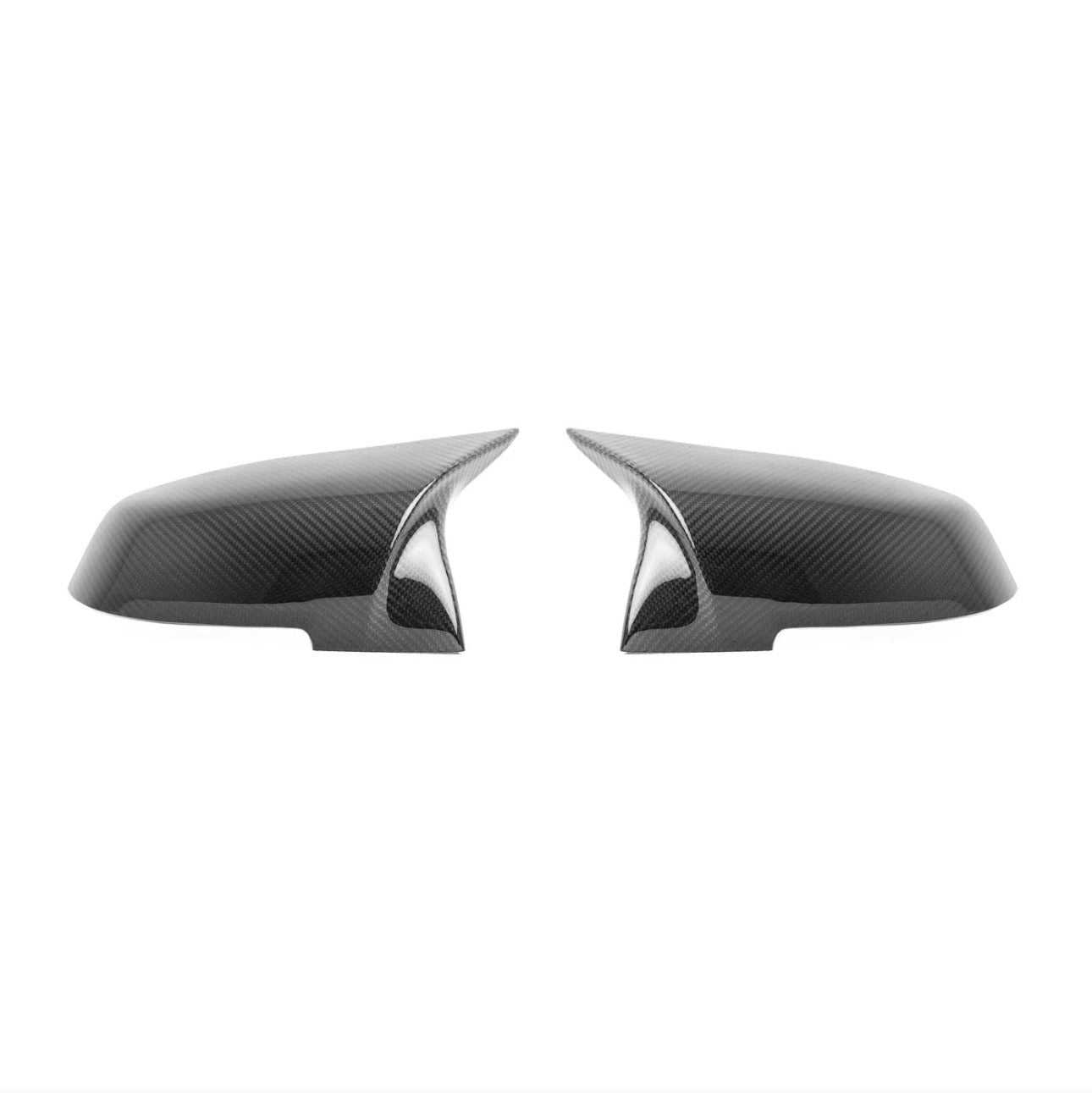 Carbon Fibre Style M Wing Covers ABS Plastic for BMW (F20, F21, F22, F23, F30, F31, F32, F33, F87 M2)