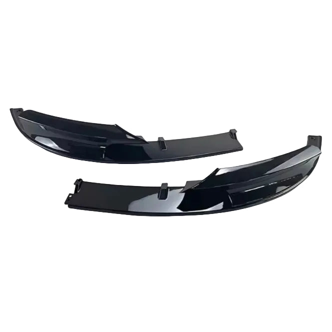 Gloss Black/Matte Black M Performance Style Front Lip ABS Plastic for BMW (F30, F31)