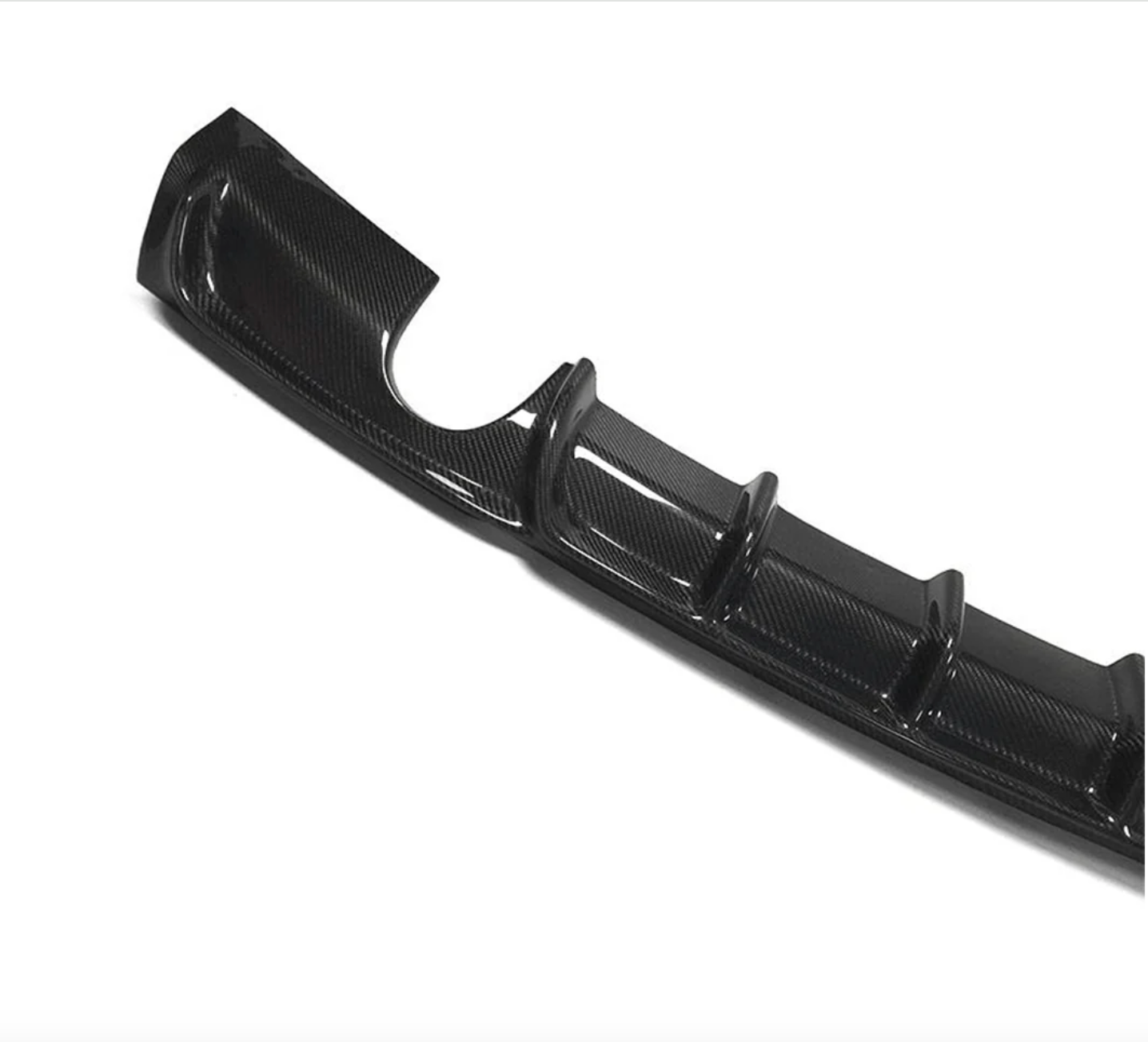 Carbon Fibre M Sport Style Diffusor ABS Plastic for BMW (F30, F31)