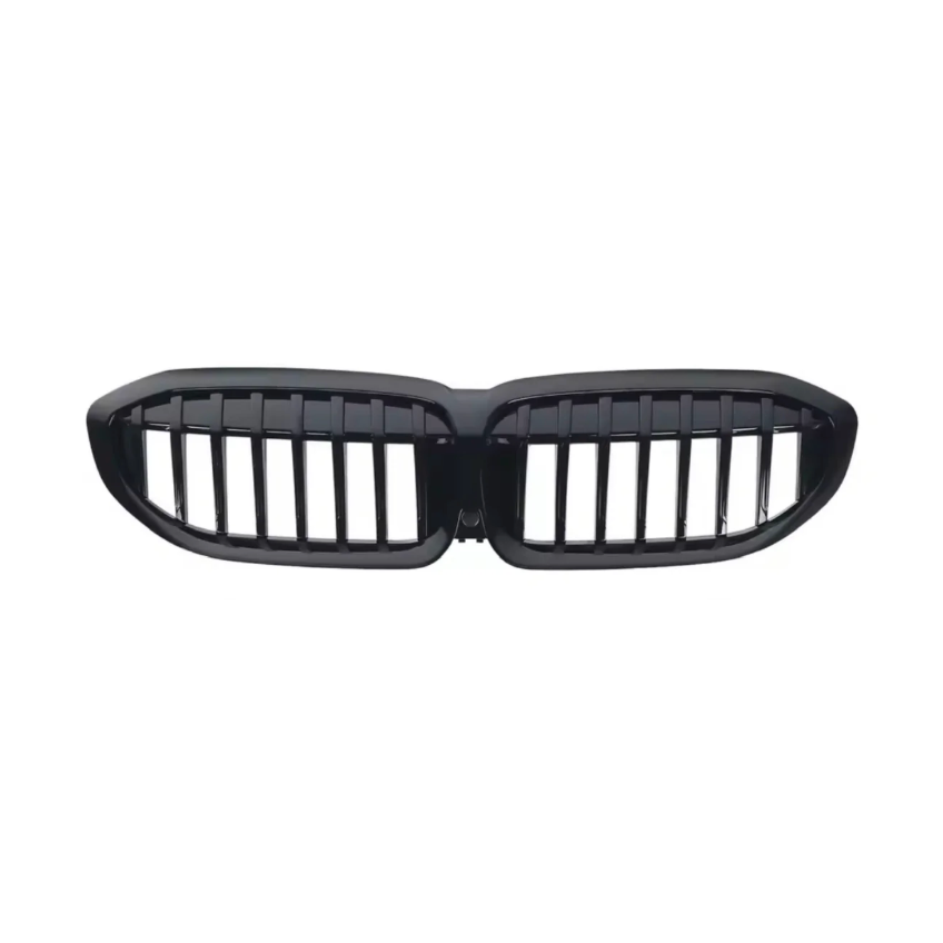 Gloss Black Single Slat Front Kidney Grill ABS Plastic for BMW (G20, G21 Pre-LCI)