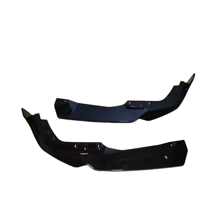 V1 Gloss Black/Carbon Fibre Sytle Front Lip ABS Plastic for BMW (G20, G21 LCI)