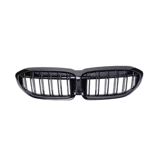 Gloss Black Dual Slat Kidney Grill ABS Plastic for BMW (G20, G21 Pre-LCI)