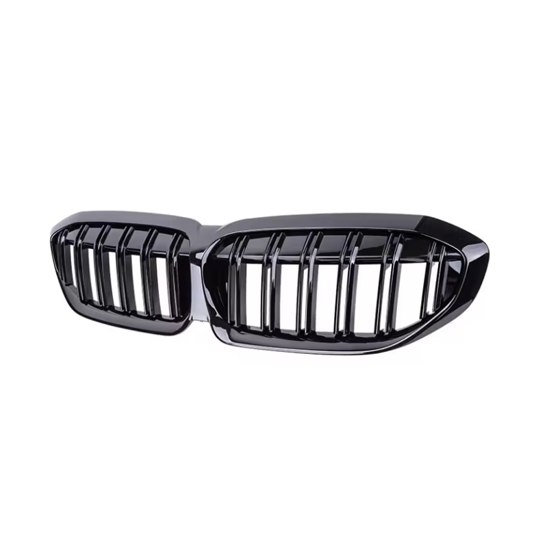 Gloss Black Dual Slat Kidney Grill ABS Plastic for BMW (G20, G21 Pre-LCI)