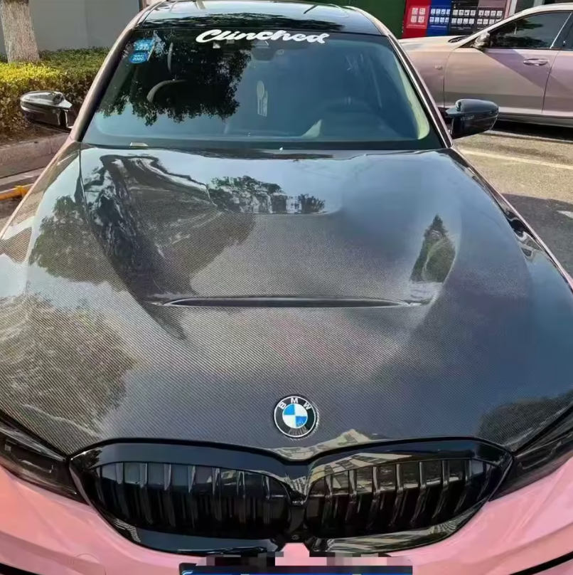 Real Carbon Fibre GTS Style Hood for BMW (G20, G21)