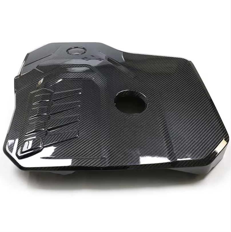 Real Dry Carbon Fibre Engine Cover for BMW 2.0L B48 (G20, G21, G22, G23)