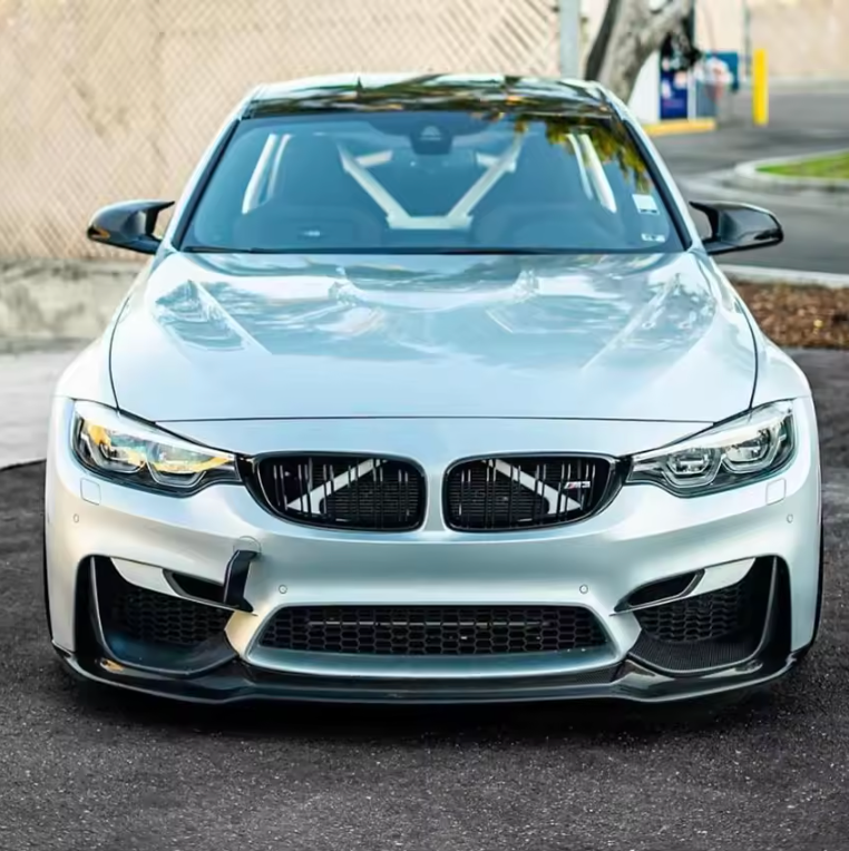 Gloss Black Front Lip ABS Plastic for BMW (F80 M3)
