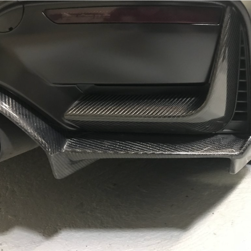 Real Carbon Fibre Rear Bumper Flaps for BMW (F80 M3, F82, F83 M4)