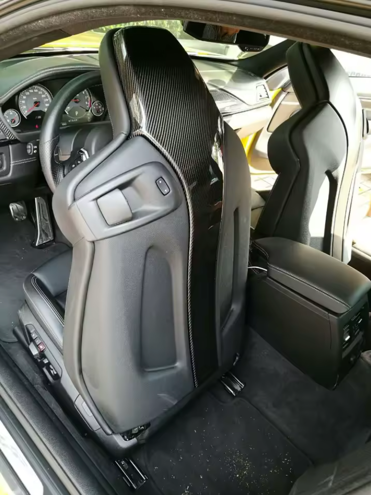 Carbon Fibre Seat Back Covers for BMW (F80 M3, F82 M4)