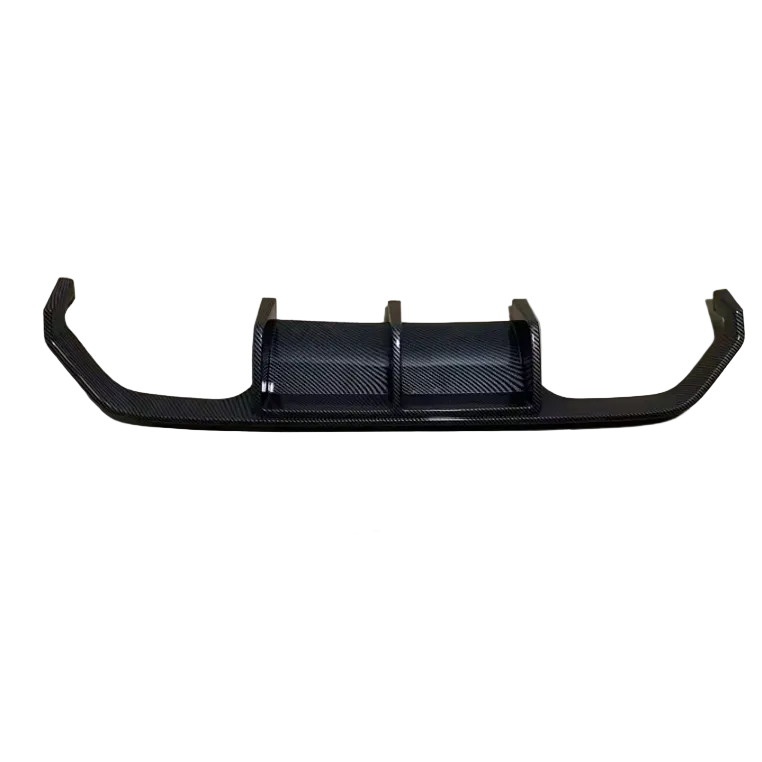 Carbon Fibre Rear Diffuser with Extensions ABS Plastic for BMW (F80 M3, F82, F83 M4)