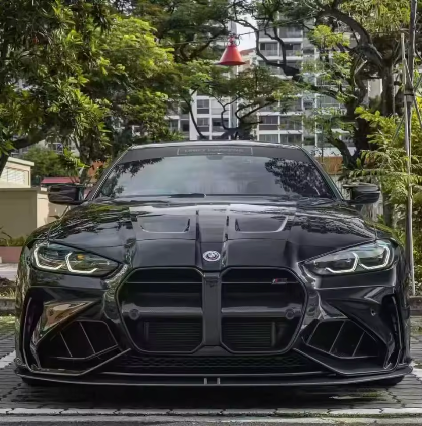 Dry Carbon Fibre ADRO Style Front Bumper for BMW (G80 M3)