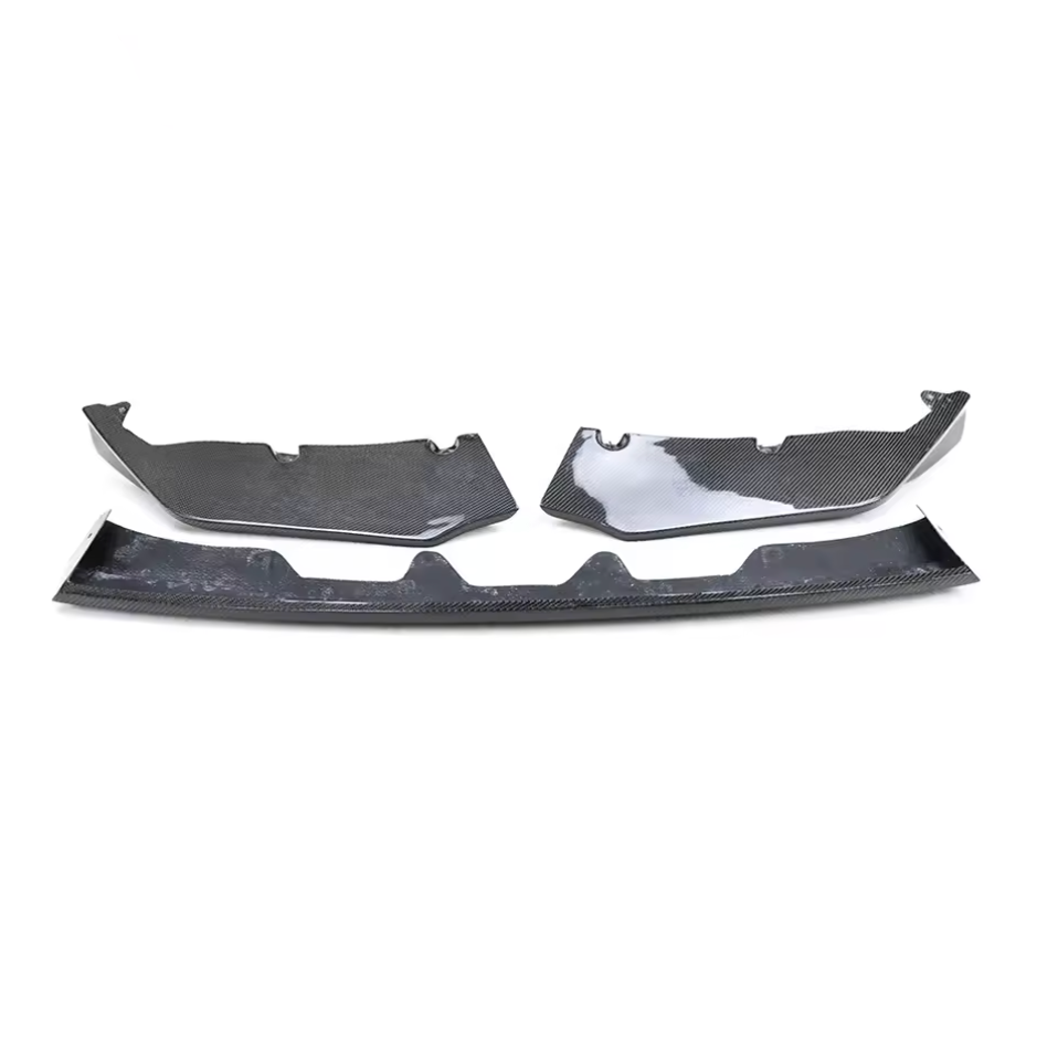 Real Carbon Fibre V Style Front Lip for BMW (G80 M3, G82, G83 M4)