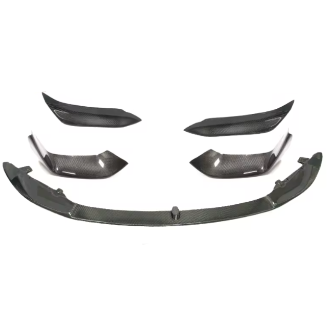 Real Carbon Fibre 3 Piece Front Lip for BMW (F80 M3, F82, F83 M4)