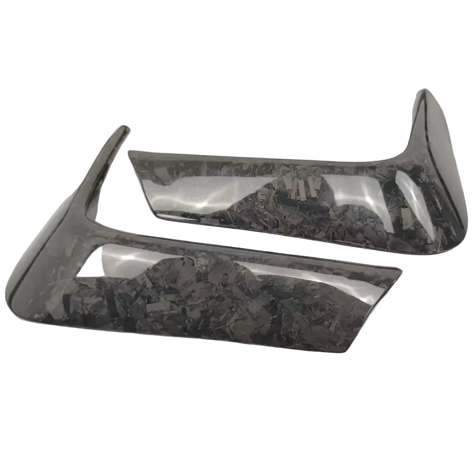 Real Forged Carbon Fibre Rear Bumper Flaps for BMW (F80 M3, F82, F83 M4)