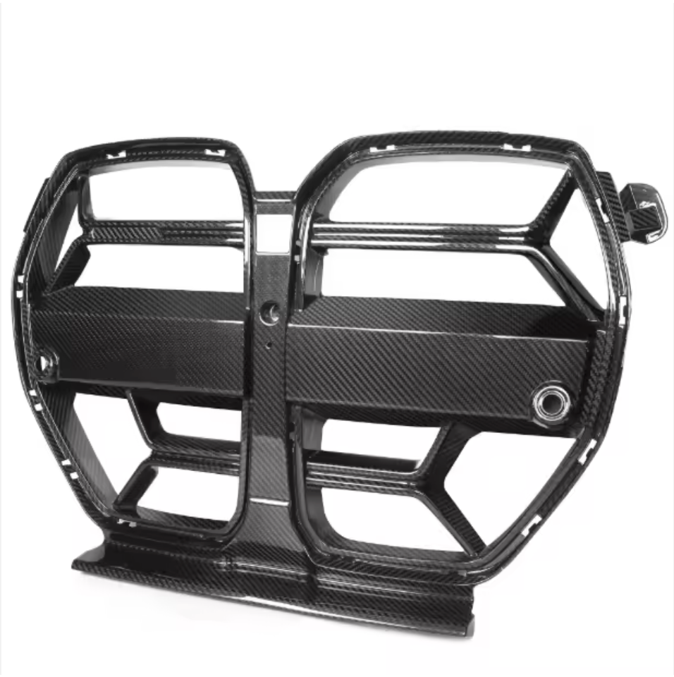 Carbon Fibre CSL Style Front Grille without ACC for BMW (G80 G81 M3, G82 G83 M4)