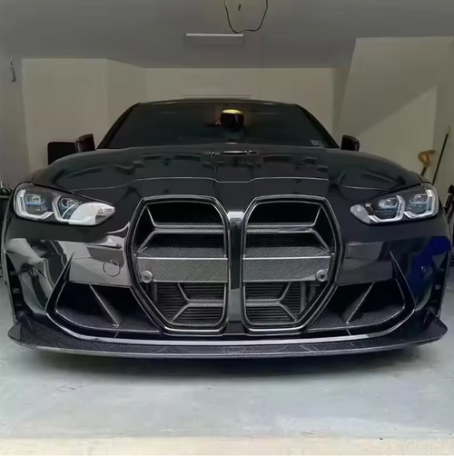 Carbon Fibre CSL Style Front Grille without ACC for BMW (G80 G81 M3, G82 G83 M4)