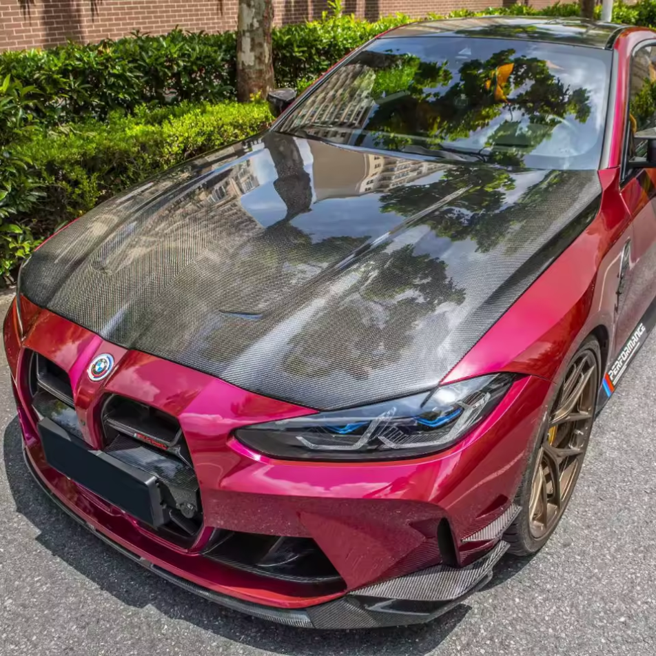 Dry Carbon Fibre CSL Style Hood for BMW (G80 G81 M3, G82 G83 M4)