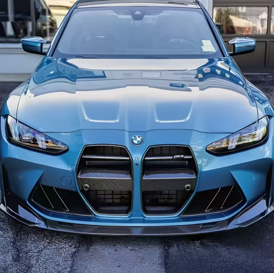 Dry Carbon Fibre Front Bumper Side Vent Cover for BMW (G80 G81, G82, G83 M4)