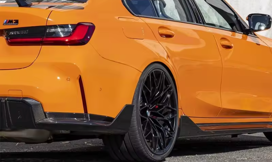 Dry Carbon Fibre Rear Diffuser with Extensions for BMW (G80 G81 M3, G82 G83 M4)