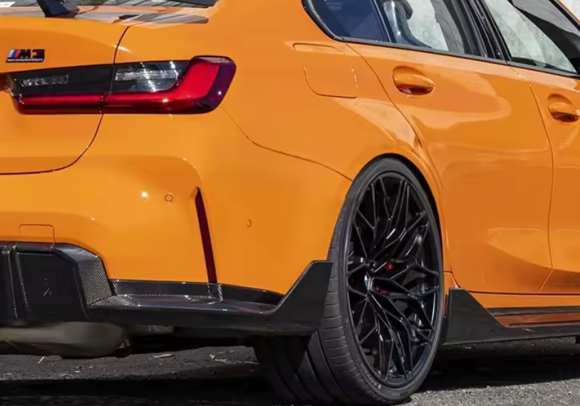 Carbon Fibre Rear Bumper Extensions for BMW (G80 G81 M3)