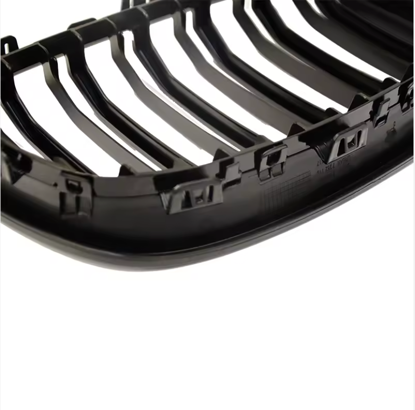 Gloss Black Dual Slat Front Grille ABS Plastic for BMW (F20, F21 Pre-LCI)
