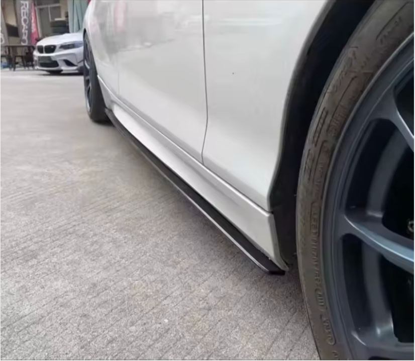 Gloss Black Side Skirts ABS Plastic for BMW (F20)
