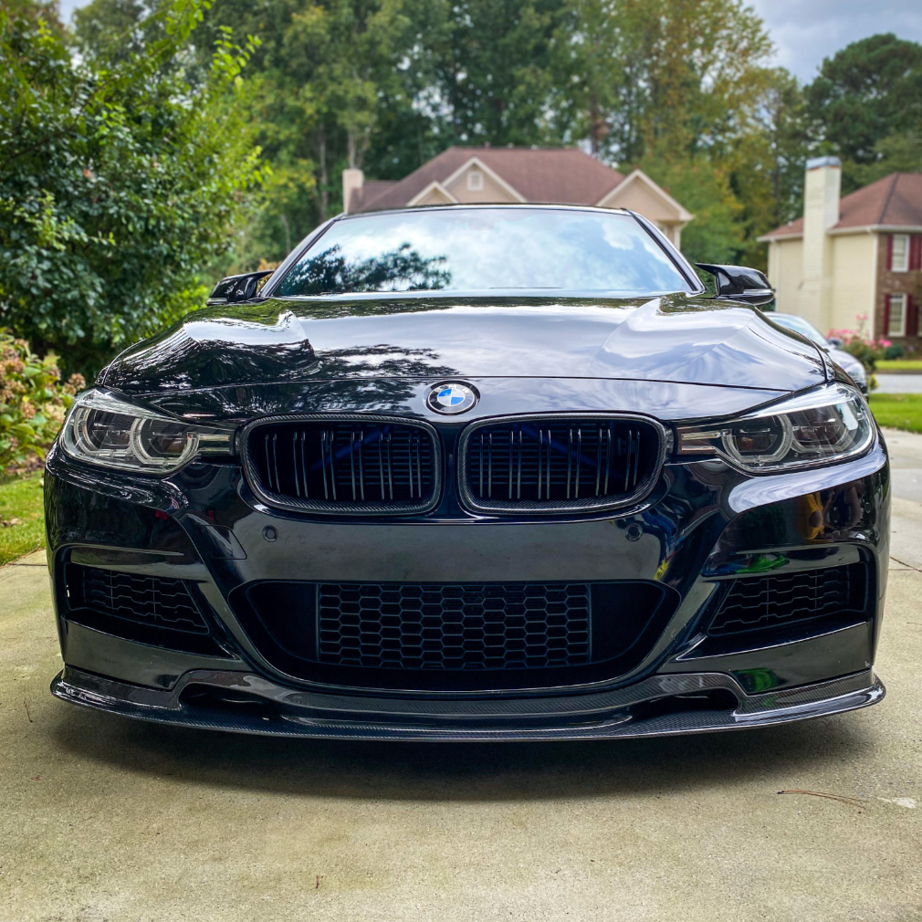 Carbon Fibre Varis Style Front Lip for BMW (F30, F31)