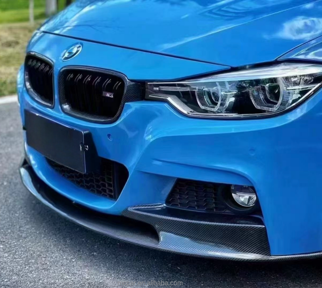 Carbon Fibre 1 Piece Front Lip for BMW (F30, F31)