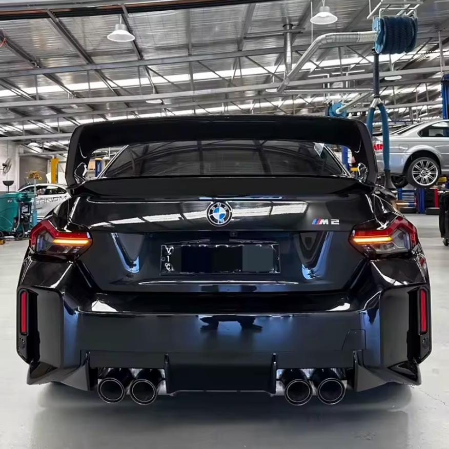 Carbon Fibre N Style Rear Wing for BMW (G42, G87 M2)