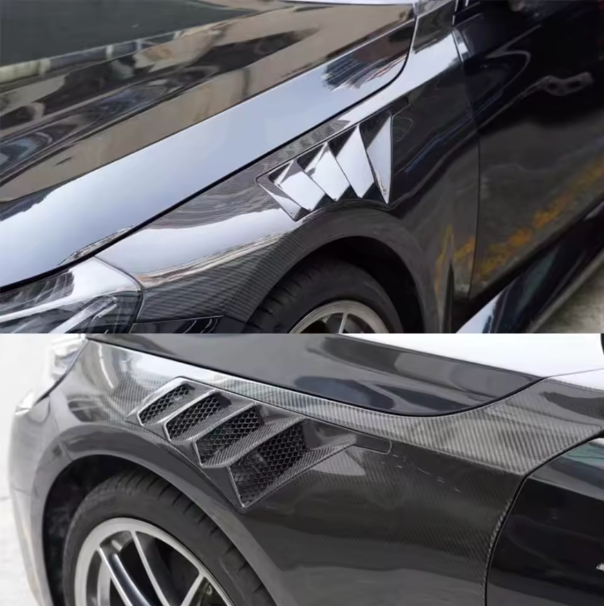 Carbon Fibre Side Fenders with Vents for BMW (G87 M2)