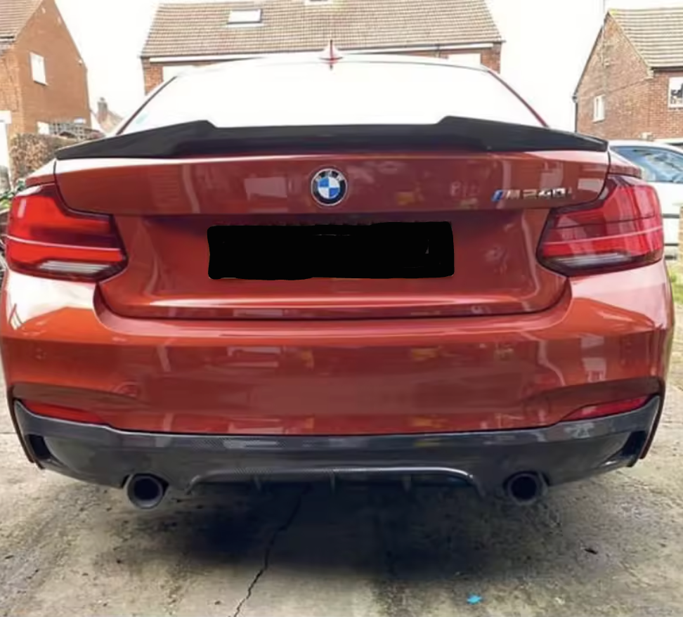 Carbon Fibre Rear Diffuser for BMW (F22, F23)