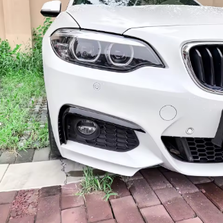Gloss Black Front Bumper Trim ABS Plastic for BMW (F22, F23)