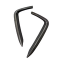 Carbon Fibre Style Front Bumper Trim ABS Plastic for BMW (F22, F23)