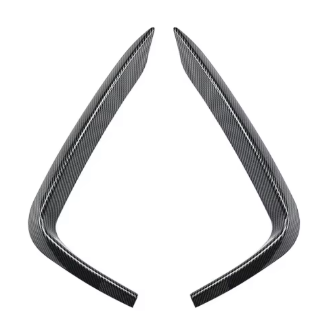 Carbon Fibre Style Front Bumper Trim ABS Plastic for BMW (F22, F23)