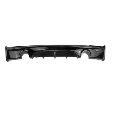 Gloss Black Rear Diffuser ABS Plastic for BMW (F22, F23)
