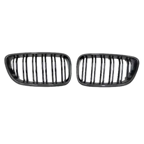 Carbon Fibre Dual Slat Grilles for BMW (F22, F23, F87 M2)